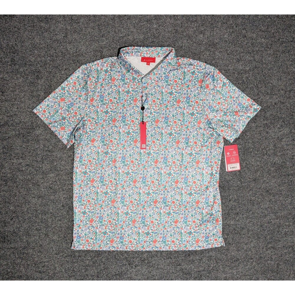 Redvanly Polo Shirt Mens Size XL Floral